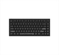KEYBOARD MECHANICAL DARK PROJECT ALU81A TERRA NOSTRA BLACK HS RGB linear mechanical switches G3ms Moonstone- Pre-lubed, +4 switch, COILED CABLE ANSI layout