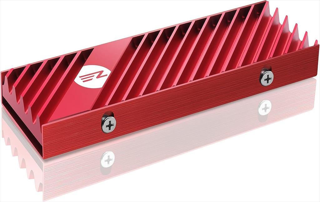 COOLERS M.2 Heatsink SSD EZDIY-FAB red EZDPI075-10
