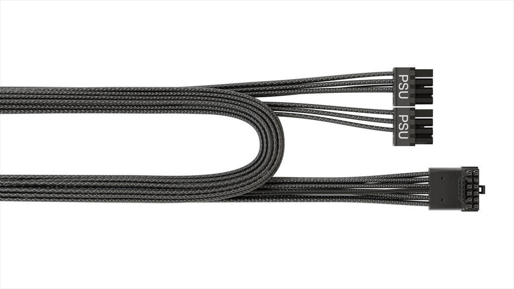 CABLES PSU ATX 12VHPWR SEASONIC 90° 600W 16-PIN TO 2x8 PIN (ONLY FOR SEASONIC)