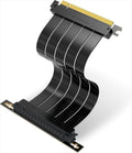 CABLE RISER EZDIY-FAB HIgh Speed PCIe x16 M To PCIe x16 F 200mm Gen 4.0, right angle, black