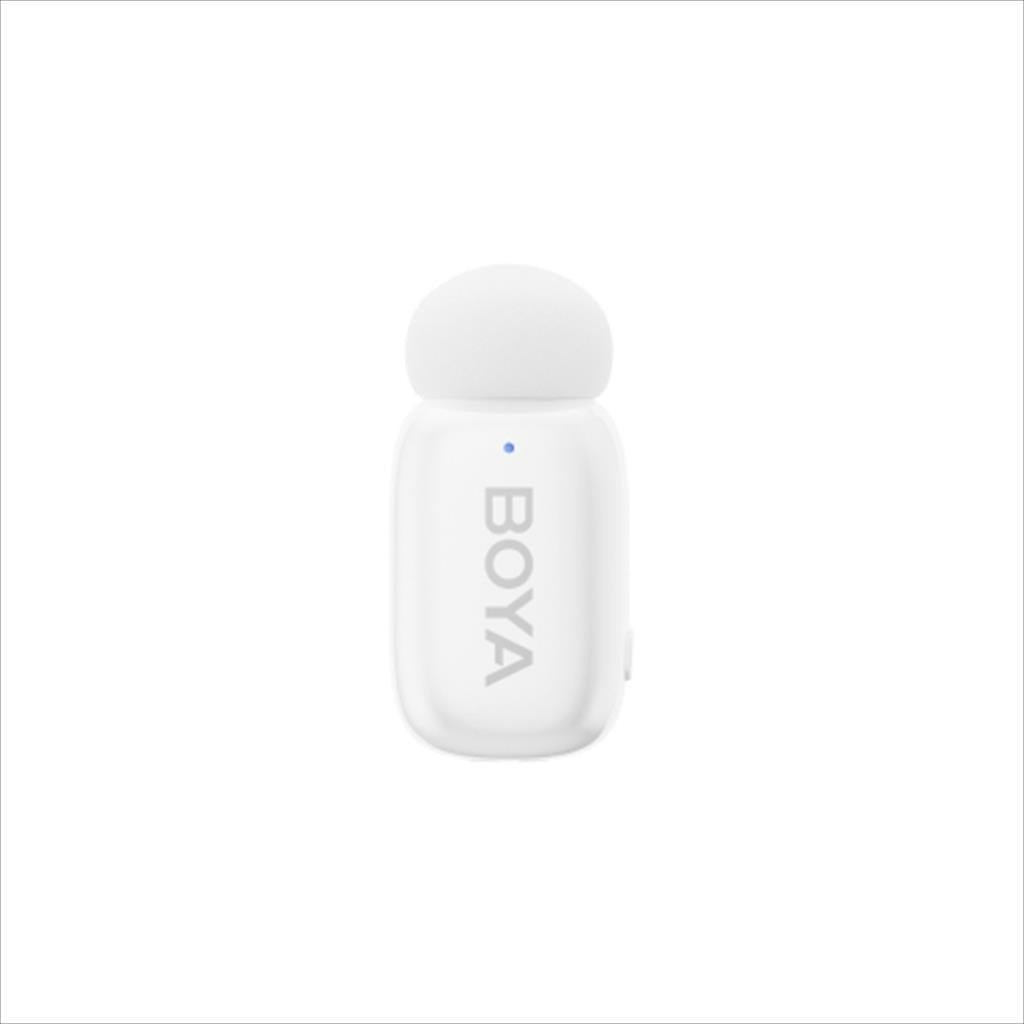 MICROPHONE WIRELESS SYSTEM BOYA MINI 13, 2xMIC, USB-C and Lightning receiver, white