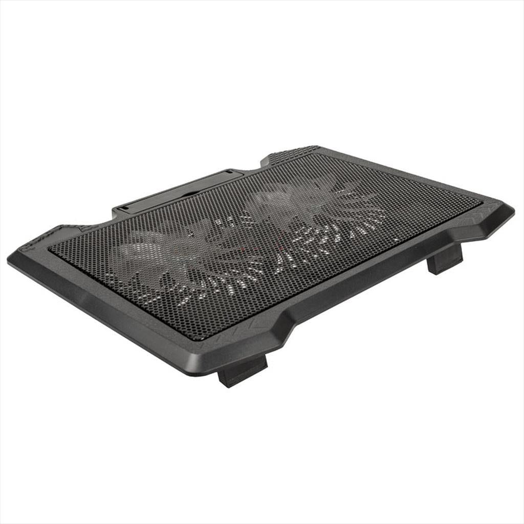 NOTEBOOK STAND COOLER KOLINK KL-N200 15.6", 2x 140mm fans, Blue LED, USB, Black