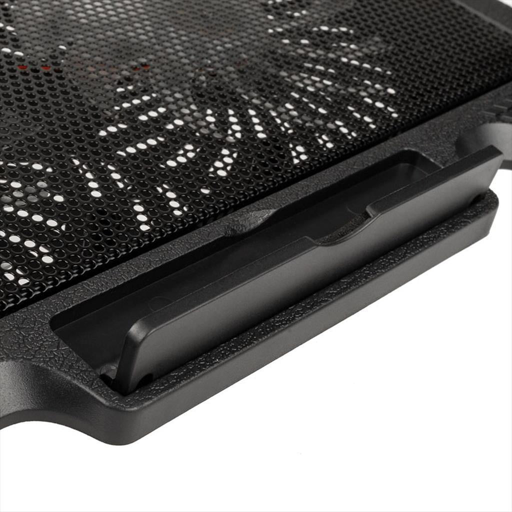 NOTEBOOK STAND COOLER KOLINK KL-N200 15.6", 2x 140mm fans, Blue LED, USB, Black