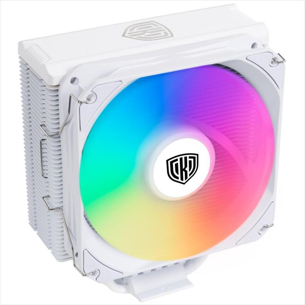 COOLERS CPU KOLINK Umbra EX180 120mm ARGB White PWM, 1700, 115X & 1200, AM5&AM4, 4 HEAT PIPES, UMBRA EX180W ARGB