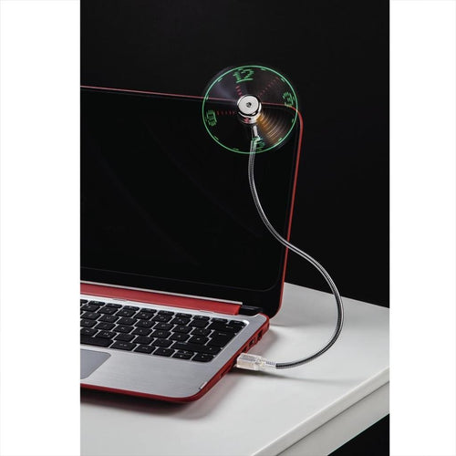 CE SMALL FAN HAMA WITH TIME DISPLAY 12315