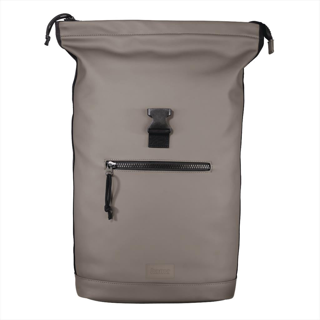 BACKPACK HAMA "Merida" Roll-Top BACKPACK TAUPE 40cm (15,6" LAPTOP), 216494