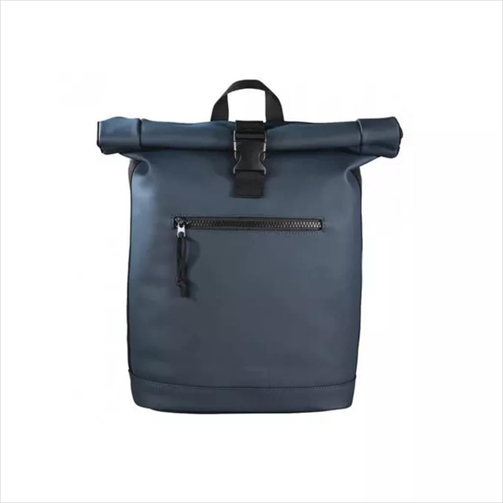 BACKPACK HAMA "Merida" Roll-Top BACKPACK DARK BLUE 40cm (15,6" LAPTOP), 216495