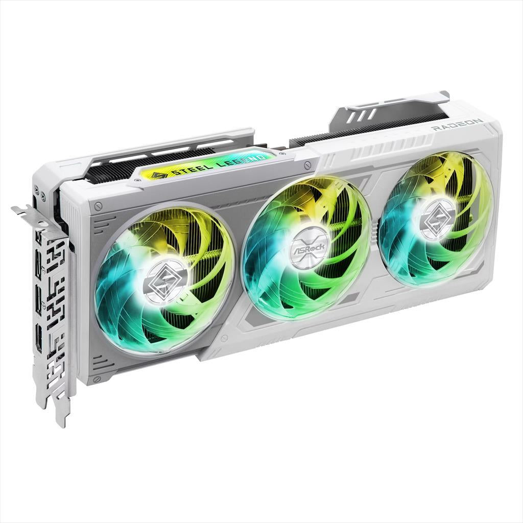 VGA ASROCK RX 9070 XT STEEL LEGEND 16GB GDDR6 256-bit, 3xDP, HDMI, 90-GA5DZZ-00UANF