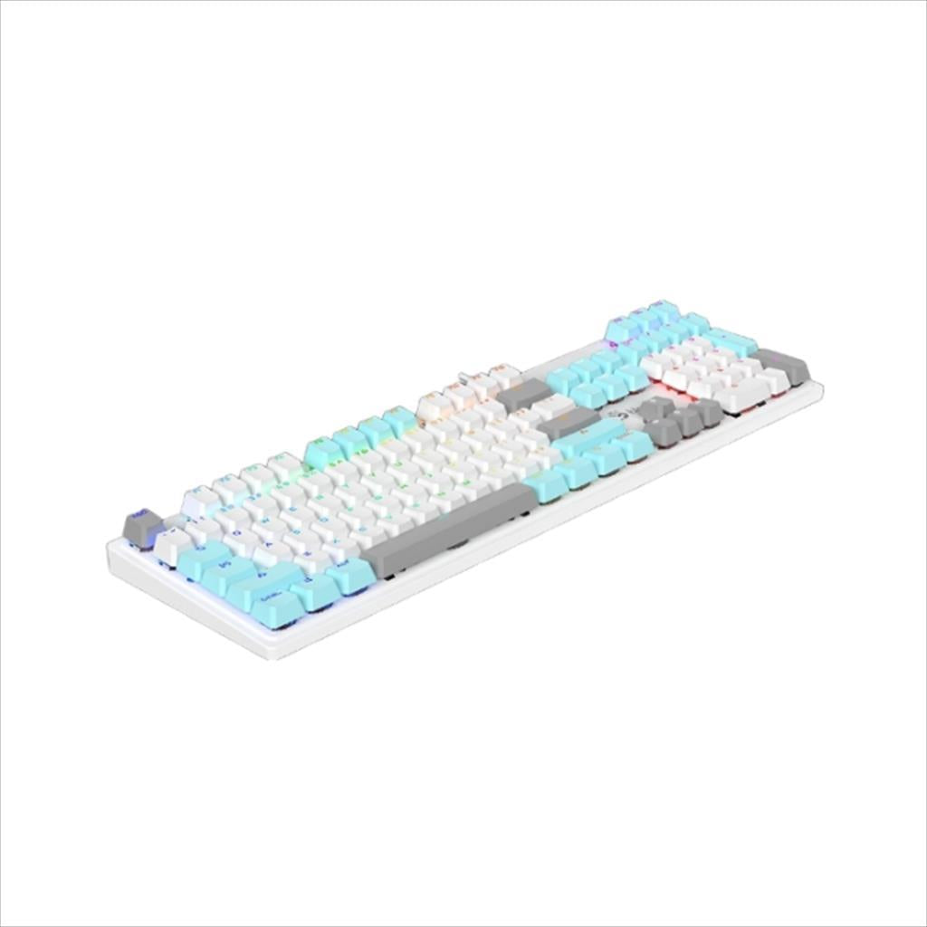KEYBOARD MECHANICAL A4TECH Bloody S510R, Red Switch, RGB Illumination, White