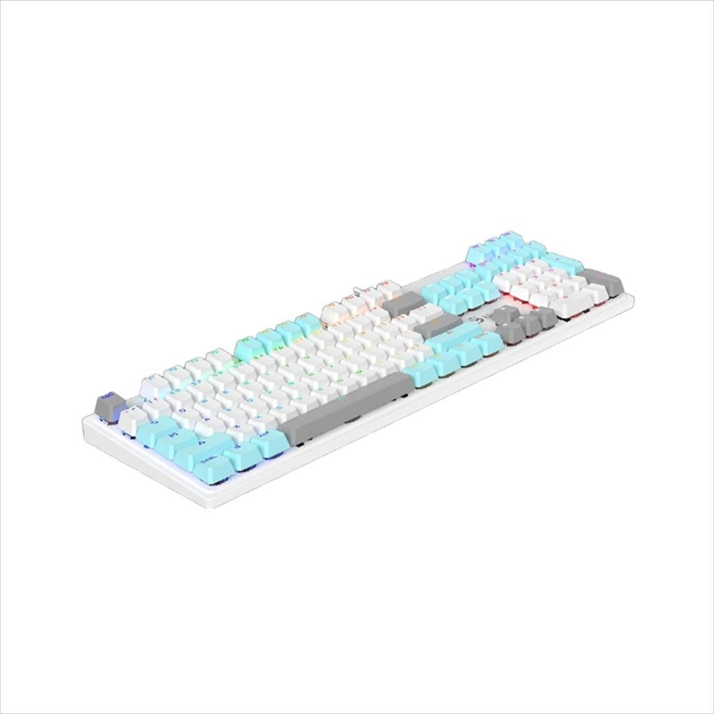 KEYBOARD MECHANICAL A4TECH Bloody S510R, Brown Switch, RGB Illumination, White