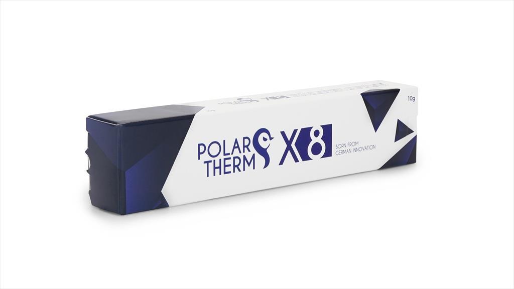 PASTE THERMAL POLARTHERM X-8 (10g) X8-010 w/applicators and spatula