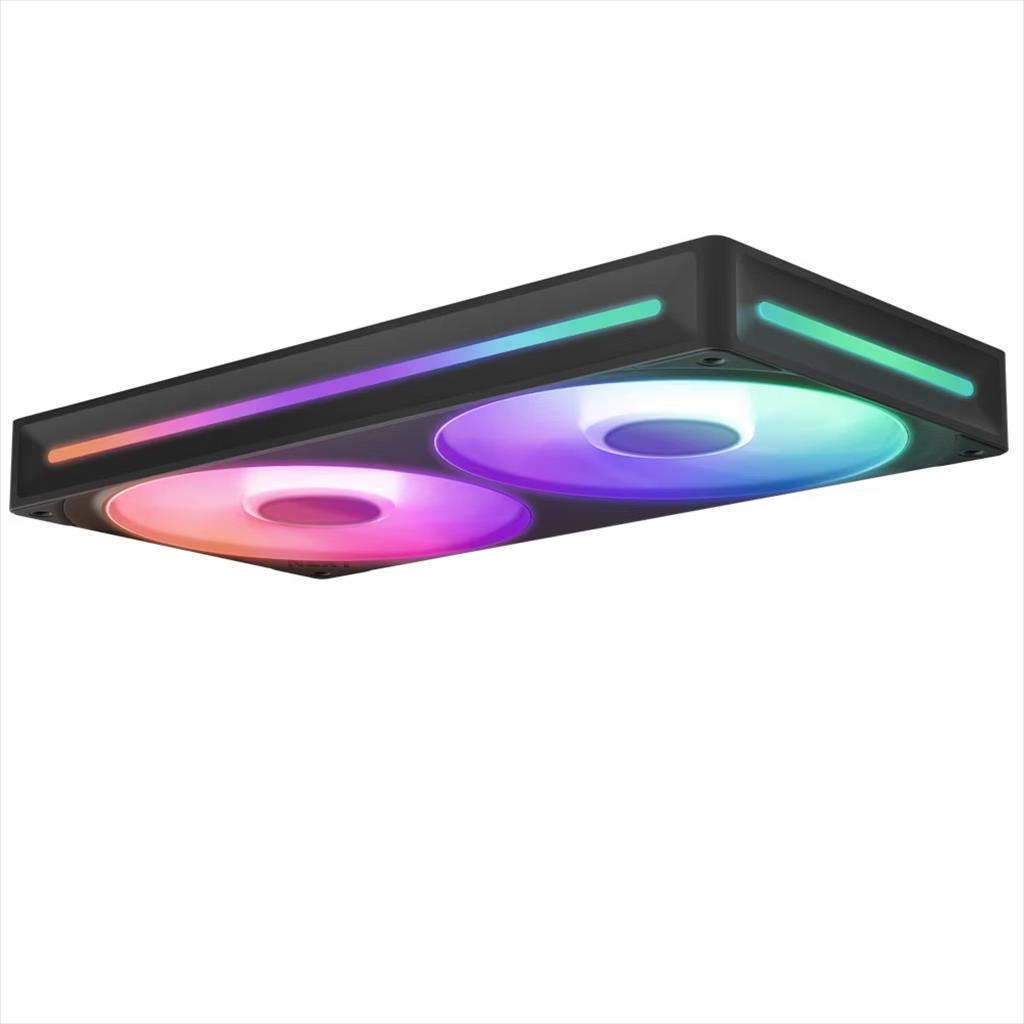 COOLERS CASE FAN 240mm NZXT F240 SINGLE FRAME RGB CORE Black PWM, 2.400 RPM, RF-U24HF-B1