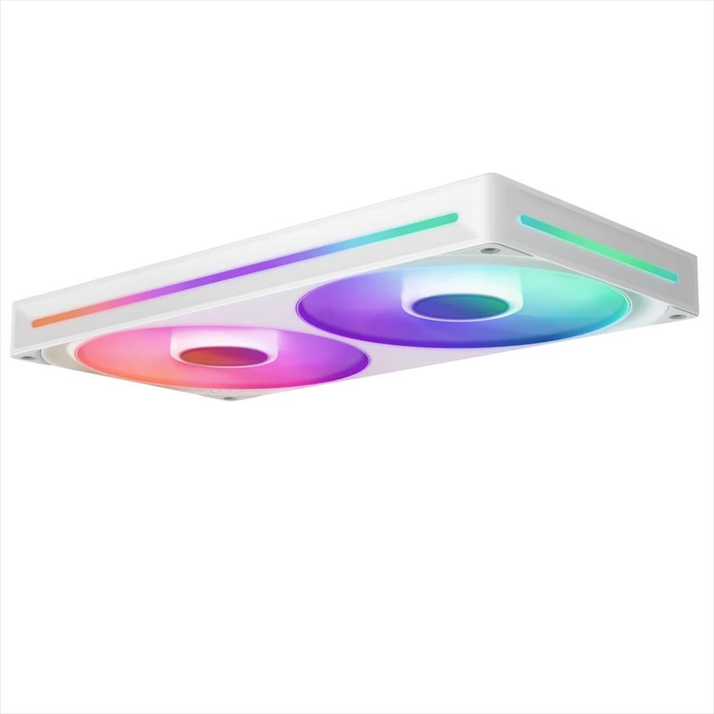 COOLERS CASE FAN 280mm NZXT F280 SINGLE FRAME RGB CORE White PWM, 2.000 RPM, RF-U28HF-W1