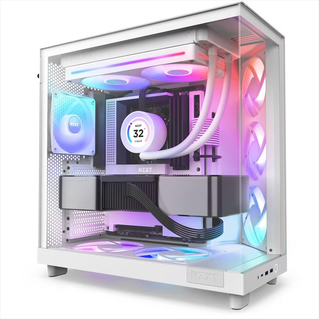 COOLERS CASE FAN 280mm NZXT F280 SINGLE FRAME RGB CORE White PWM, 2.000 RPM, RF-U28HF-W1