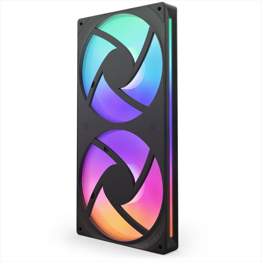 COOLERS CASE FAN 280mm NZXT F280 SINGLE FRAME RGB CORE Black PWM, 2.000 RPM, RF-U28HF-B1