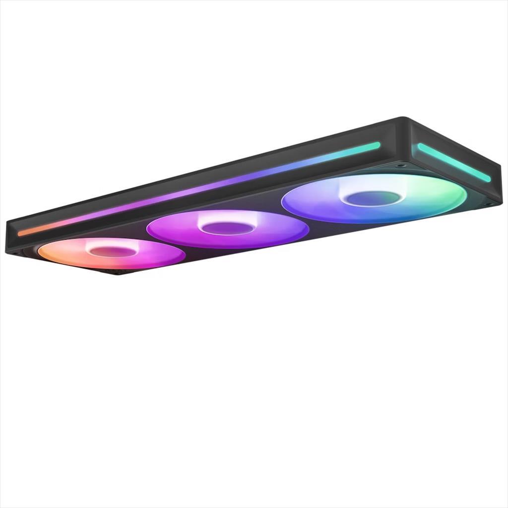 COOLERS CASE FAN 360mm NZXT F360 SINGLE FRAME RGB CORE Black PWM, 2.400 RPM, RF-U36HF-B1