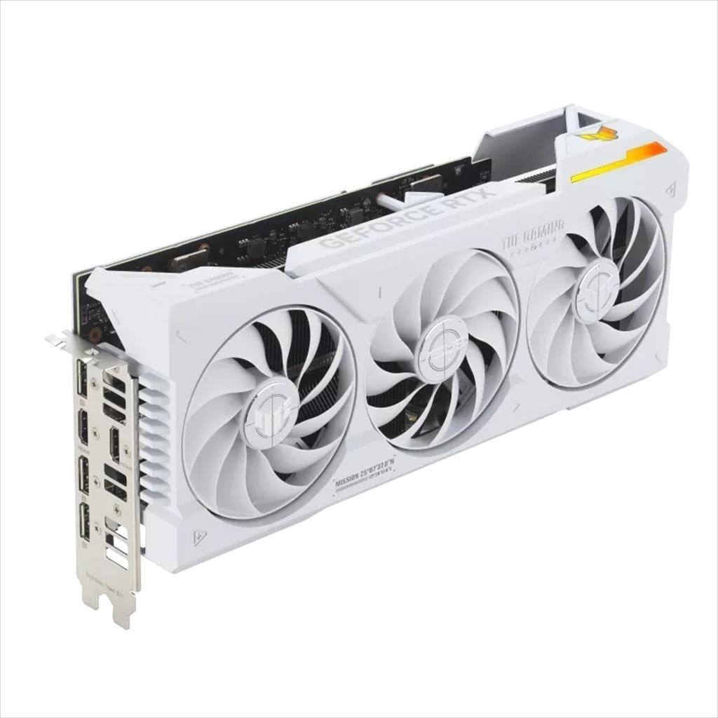 VGA ASUS RTX 4070 Ti SUPER BTF TUF WHITE OC EDITION 16GB GDDR6X, 2xHDMI, 3xDP