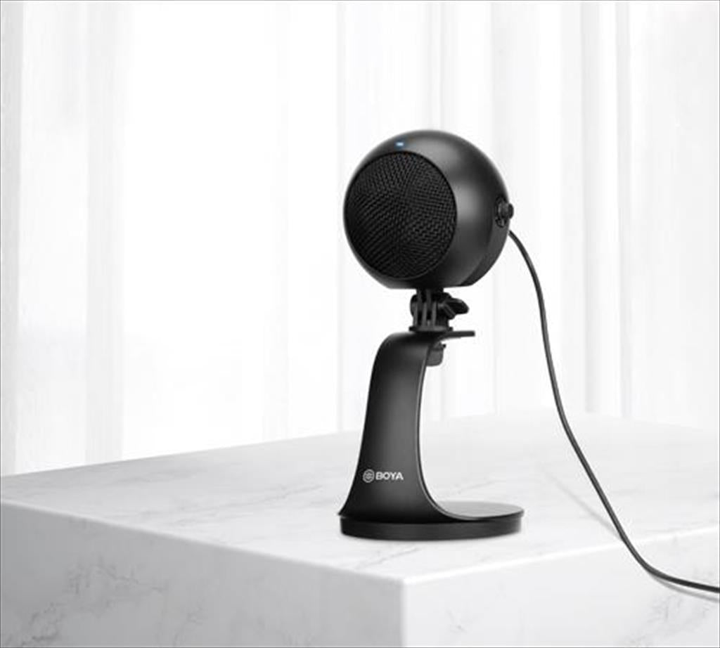 MICROPHONE BOYA USB Type-C DESKTOP, Cardioid, BY-PM300