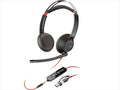 HEADPHONES PLANTRONICS Blackwire C5220 w/microphone USB Type-C, 1x3.5mm/ USB-C/A adapter, 8X231A6