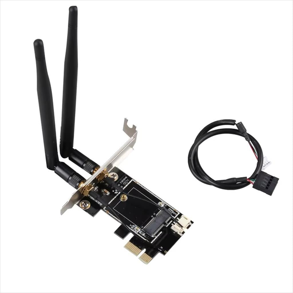 CONVERTOR PCI-E TO M.2 (m.key) for wifi notebook card , TXB001  /N