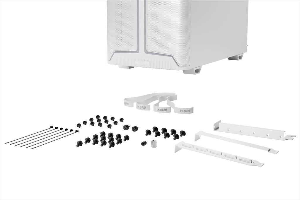 CASE BE QUIET! ATX Mid-Tower Pure Base 501 DX, 3x140mm Pure Wings 3, ARGB Front Strip, White BGW77