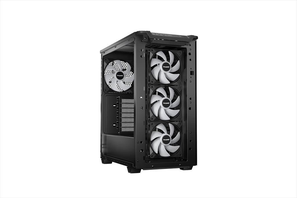CASE BE QUIET! ATX Mid-Tower Pure Base 501 LX, 4x120mm Light Wings LX ARGB, Front mesh, ARGB/PWM controller, Black BGW78