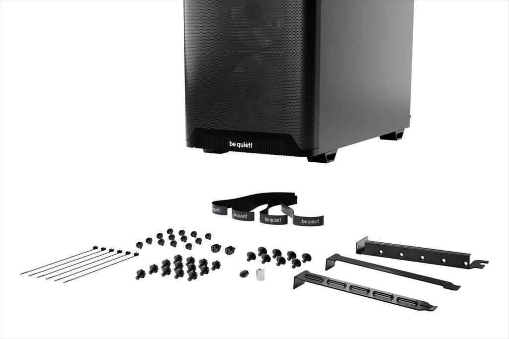 CASE BE QUIET! ATX Mid-Tower Pure Base 501 LX, 4x120mm Light Wings LX ARGB, Front mesh, ARGB/PWM controller, Black BGW78
