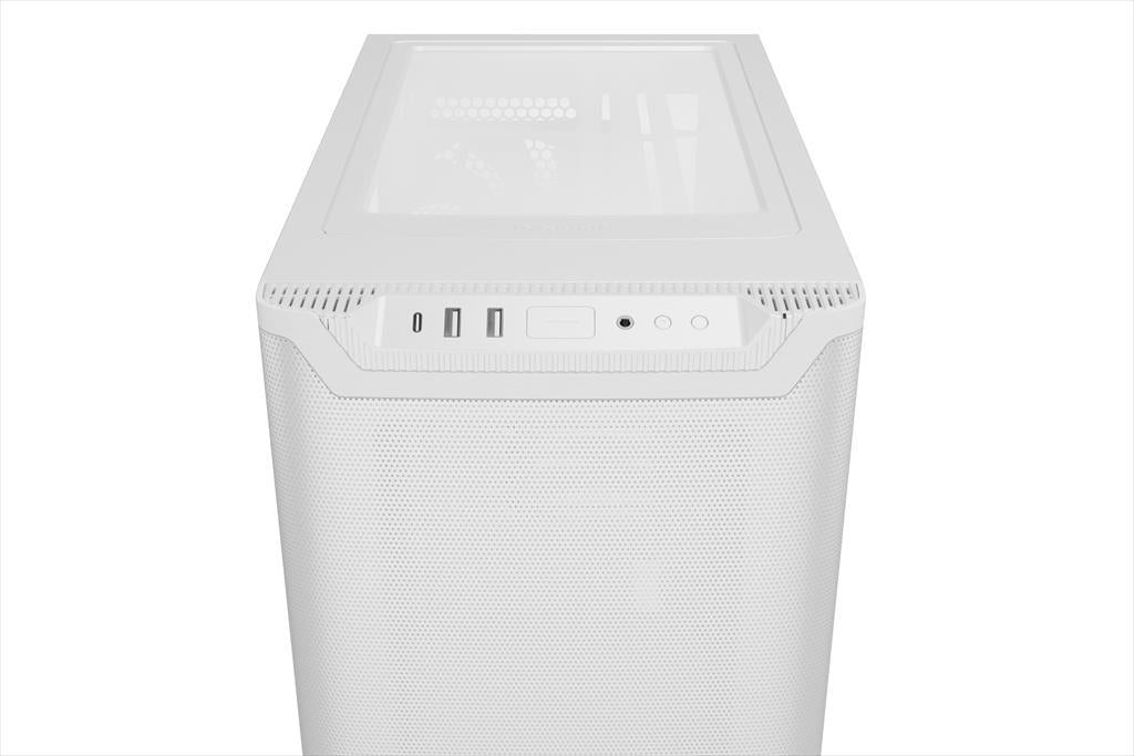 CASE BE QUIET! ATX Mid-Tower Pure Base 501 Airflow Window, 2x140mm Pure Wings 3, White BGW75