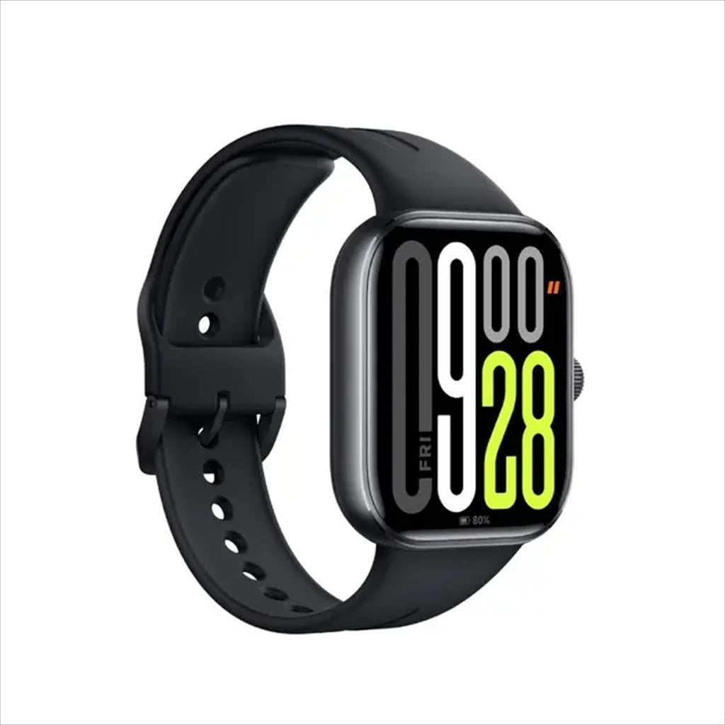 SMARTWATCH XIAOMI REDMI WATCH 5, 2.07" AMOLED display 60hz (supports BT phone call)  TPU OBSIDIAN BLACK