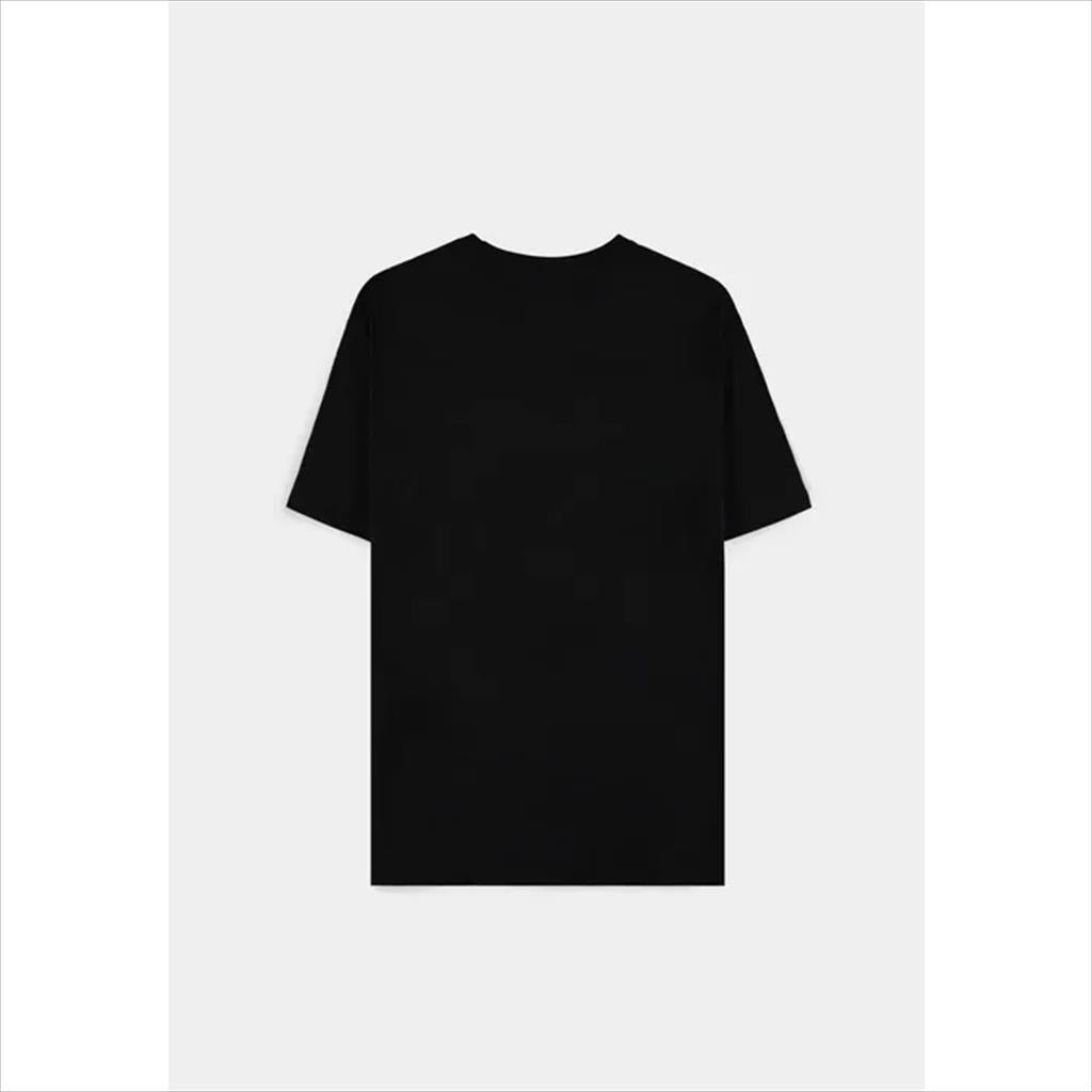 T-SHIRT PAC-MAN (LOGO), Black Size XL