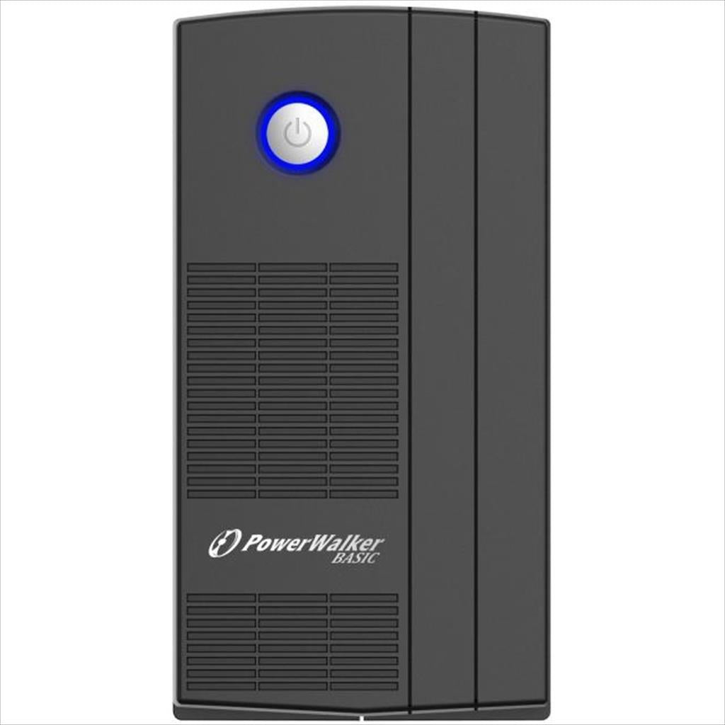 UPS 650VA / 360W POWERWALKER BASIC VI 650 SB, 2xSHUKO, USB, 10121066