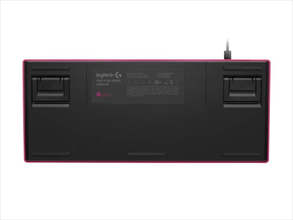 KEYBOARD MECHANICAL LOGITECH G PRO X RAPID MAGENTA, TKL, LIGHTSYNC RGB, TACTILE MAGNETIC, 920-013253