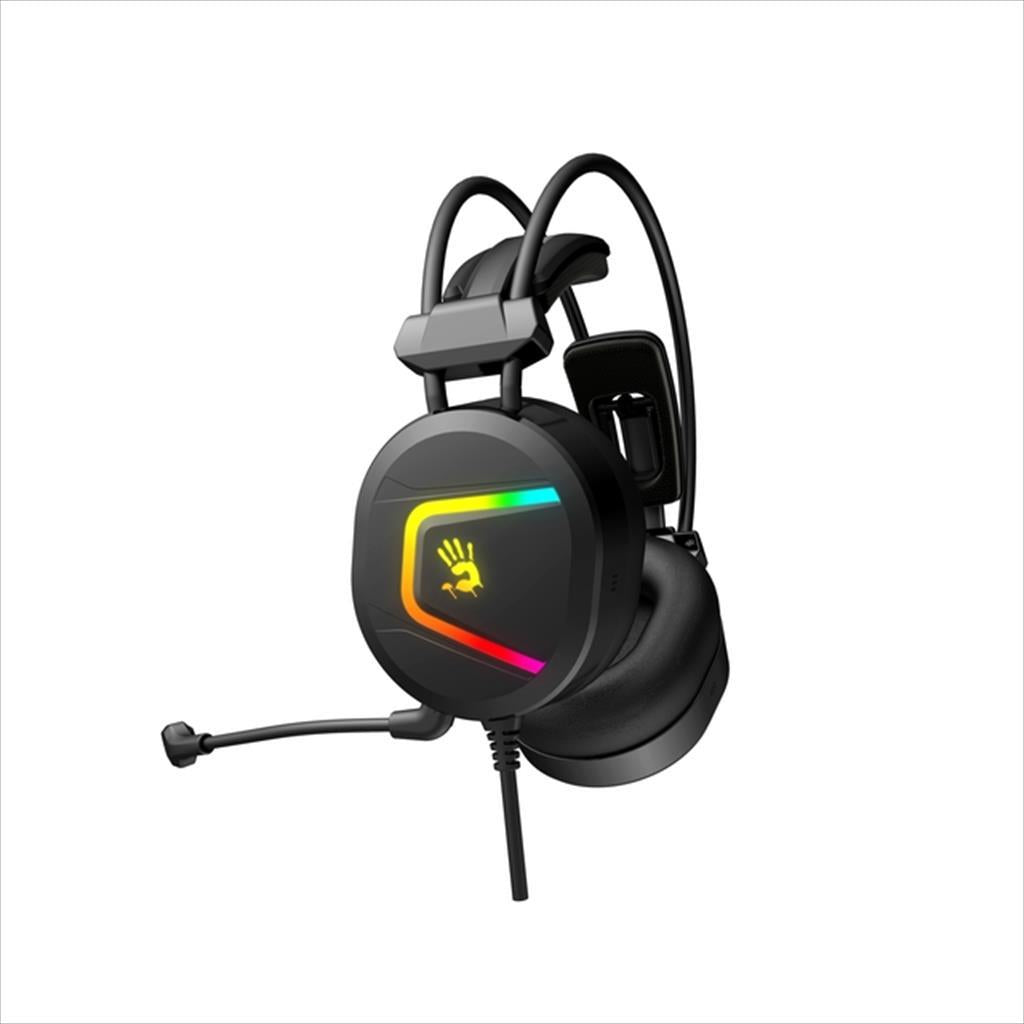 HEADPHONES MC750 Bloody Gaming 7.1 virtual ,ANC, RGB, black, w/mic USB