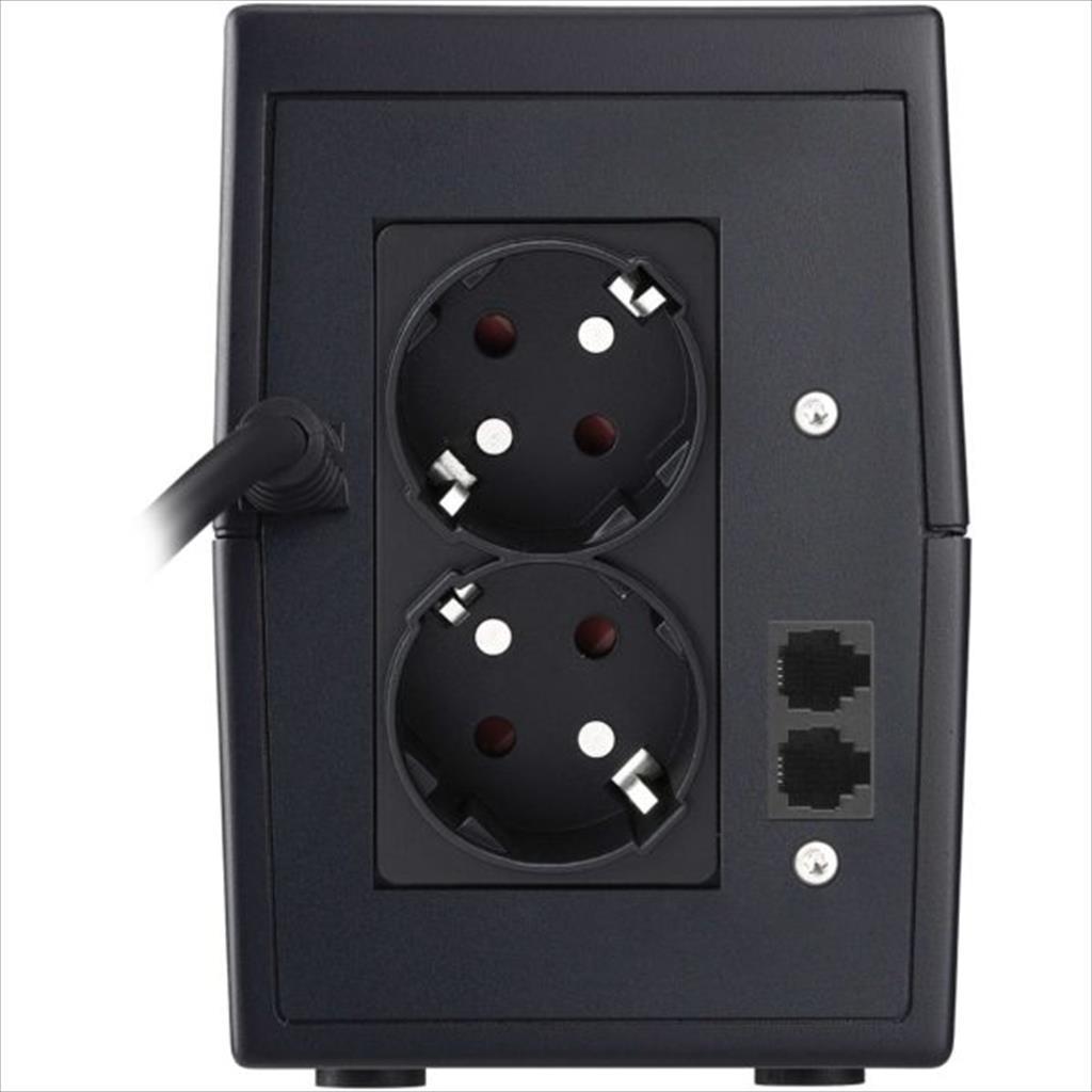 UPS 850VA / 480W POWERWALKER VI 850 SH, 2xSHUKO, USB, RJ11, 10120049