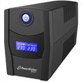 UPS 1000VA / 600W POWERWALKER BASIC VI 1000 STL, 2xSHUKO, RJ-11, RJ-45, USB, HID, 10121074