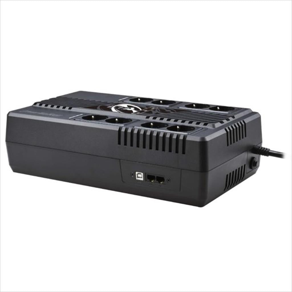 UPS 1000VA / 600W POWERWALKER VI 1000 MS, 8xSHUKO,AVR, USB, HID, RJ-11, RJ-45, 10121162