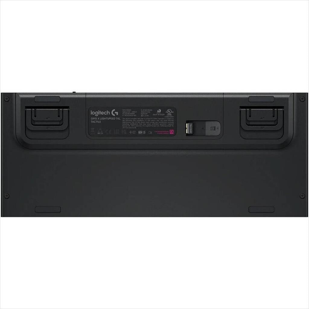 KEYBOARD MECHANICAL LOGITECH G915X LIGHTSPEED TKL WIRELESS RGB GL LINEAR CARBON w/bluetooth 920-012747