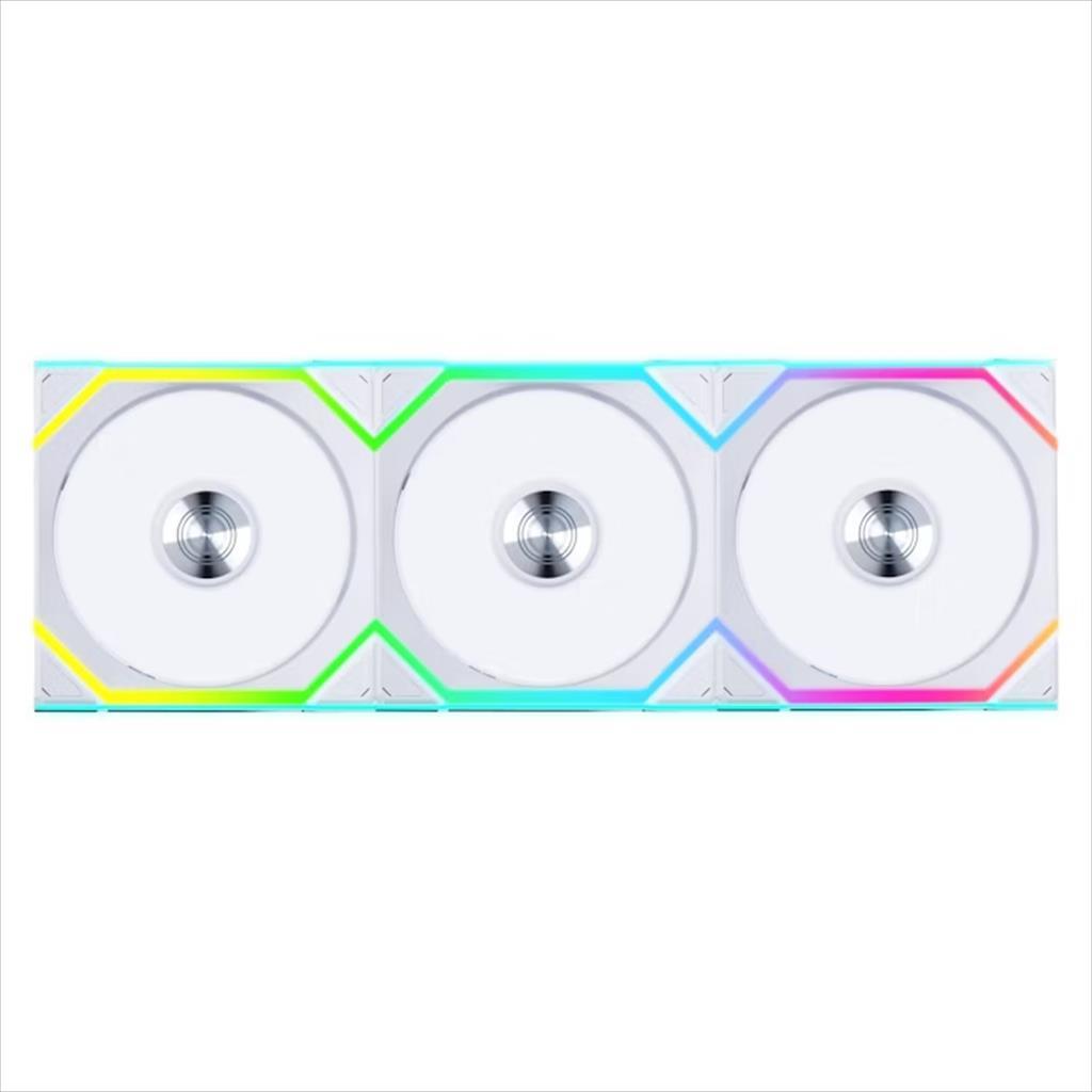 COOLERS CASE FAN 3x120mm LIAN LI UNI FAN SL w/ L-Wireless controller, 120 Reverse Blade A-RGB PWM, White, 12RSL1W3W