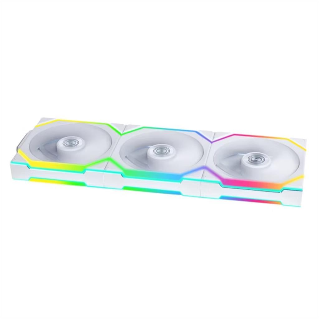 COOLERS CASE FAN 3x120mm LIAN LI UNI FAN SL w/ L-Wireless controller, 120 Reverse Blade A-RGB PWM, White, 12RSL1W3W