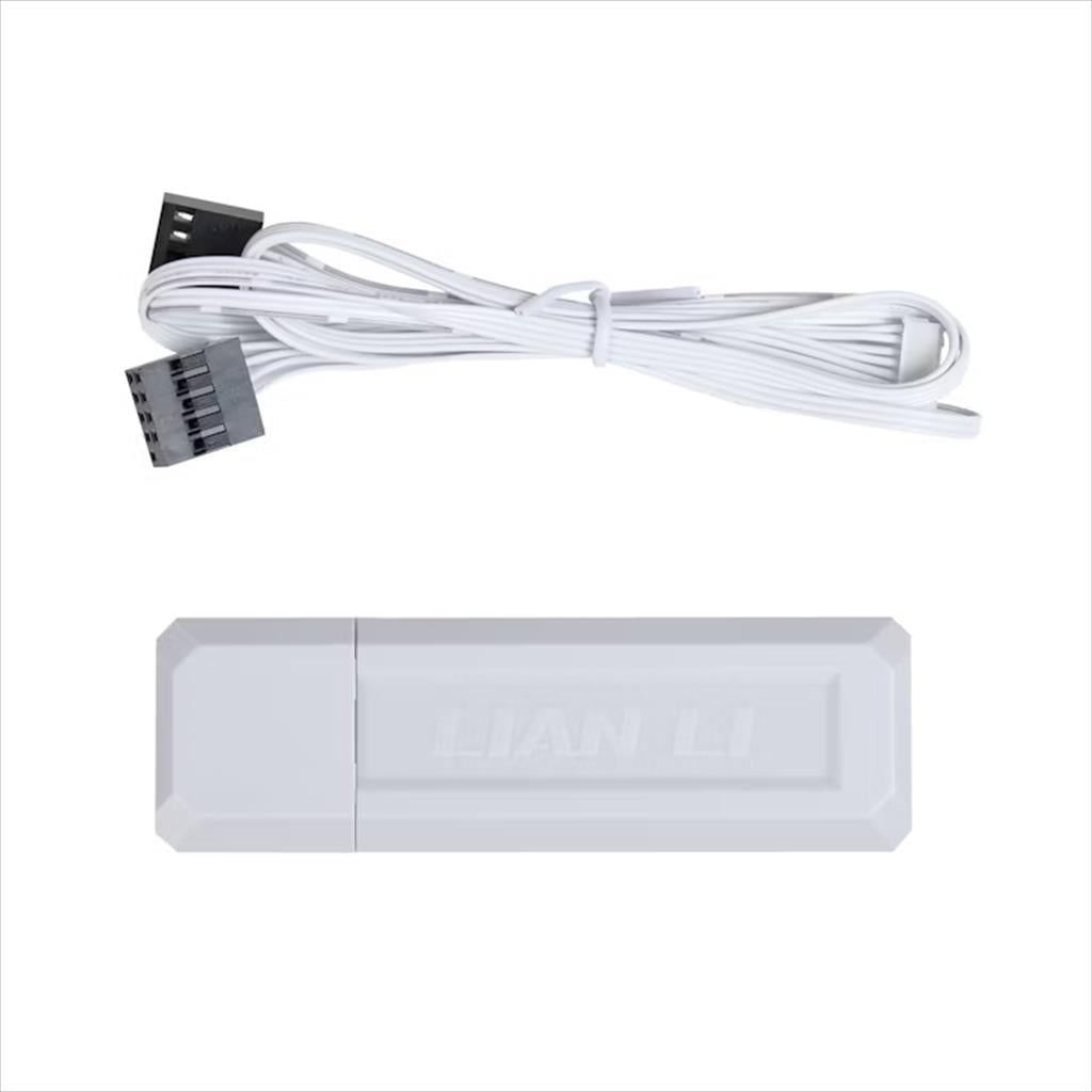 COOLERS CASE FAN 3x120mm LIAN LI UNI FAN SL w/ L-Wireless controller, 120 Reverse Blade A-RGB PWM, White, 12RSL1W3W