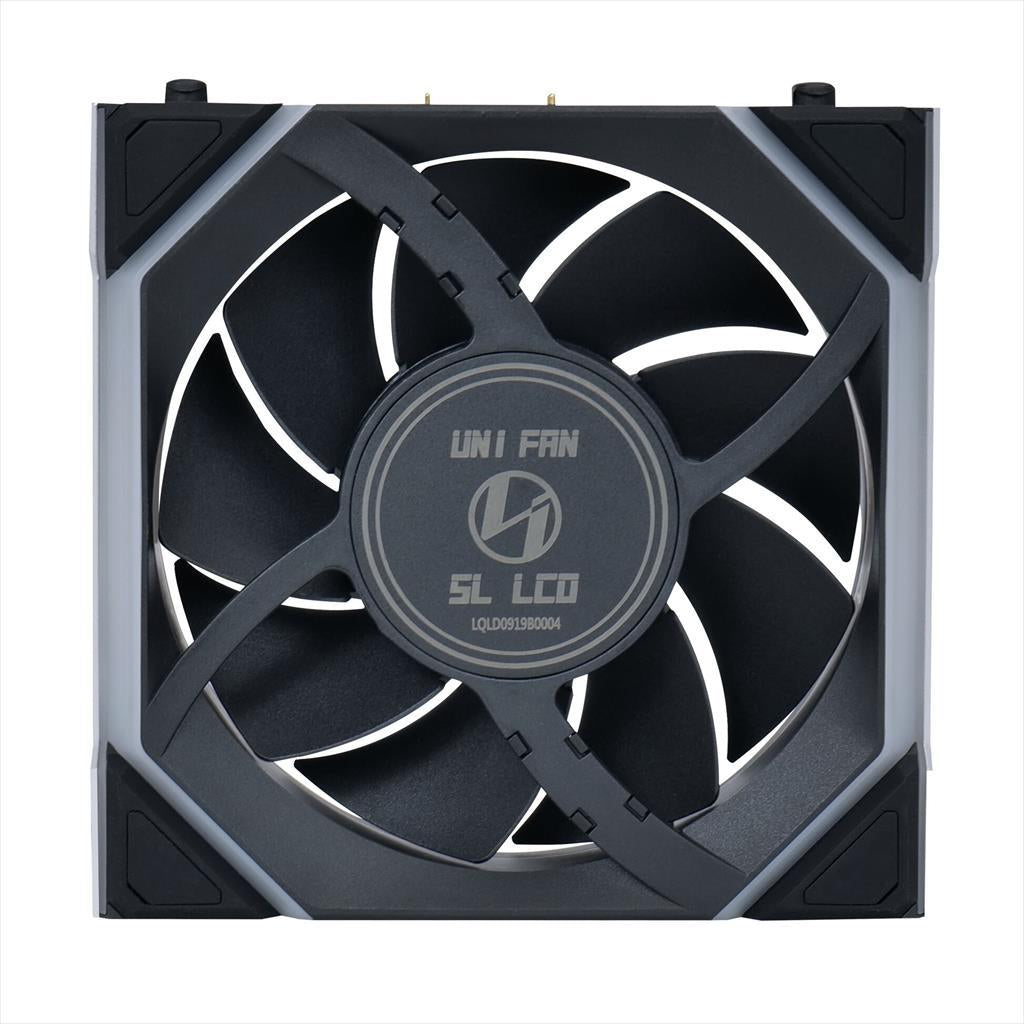 COOLERS CASE FAN 120mm LIAN LI UNI FAN SL Wireless LCD 120 A-RGB PWM, Black, 12SLLCD1W1B