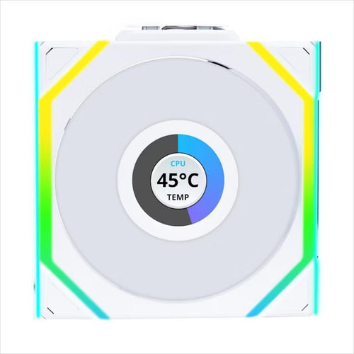 COOLERS CASE FAN 120mm LIAN LI UNI FAN SL Wireless LCD 120 A-RGB PWM, White, 12SLLCD1W1W