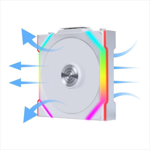 COOLERS CASE FAN 120mm LIAN LI UNI FAN SL Wireless 120 Reverse Blade A-RGB PWM, White, 12RSL1W1W