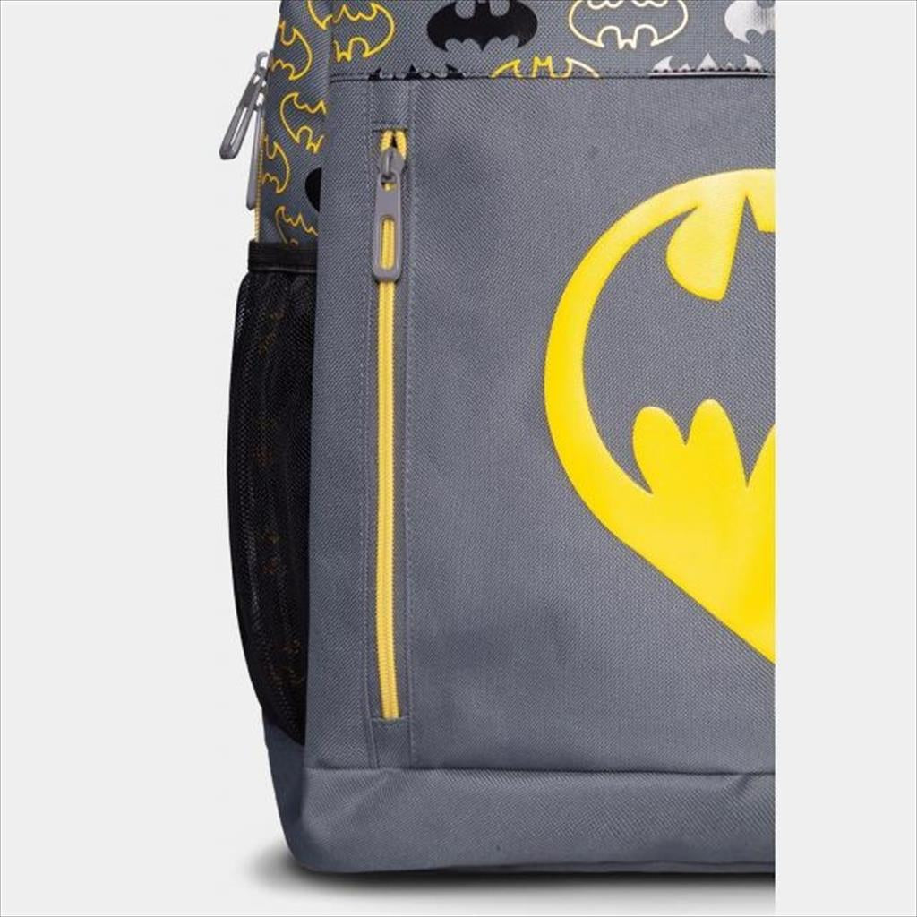 BACKPACK NB DIFUZED WARNER-BATMAN BASIC PLUS BACKPACK, Gray, BP426438BTM