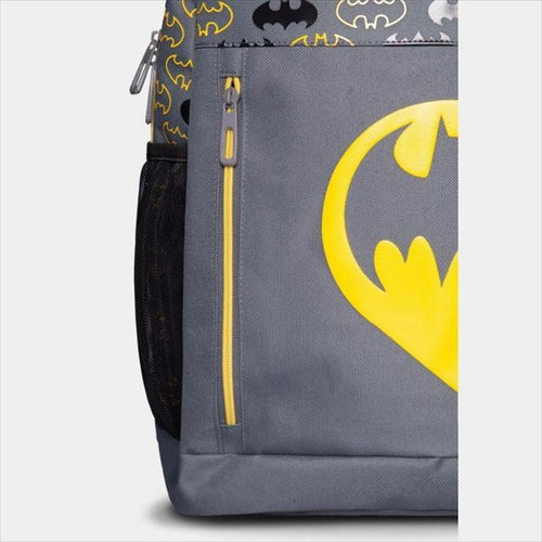 BACKPACK NB DIFUZED WARNER-BATMAN BASIC PLUS BACKPACK, Gray, BP426438BTM
