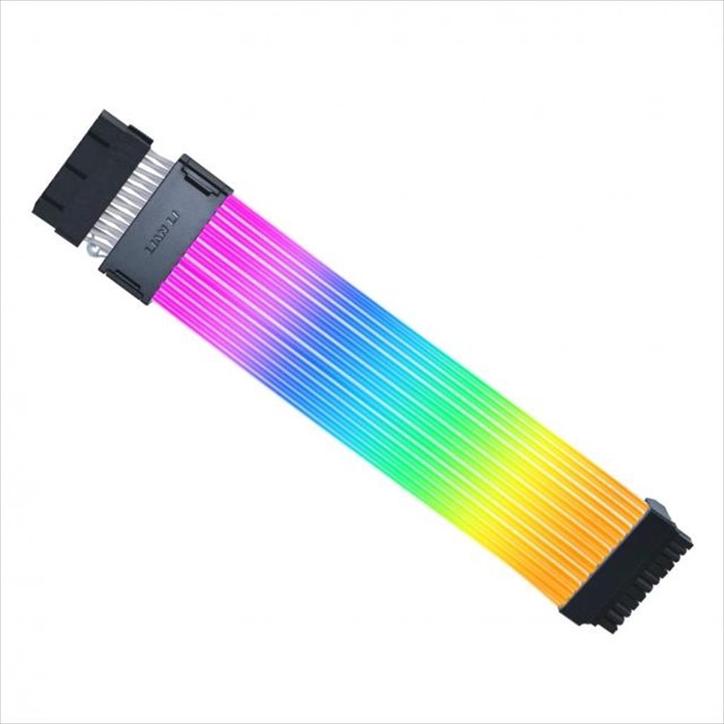 EXTENSION PSU LIAN LI STRIMER WIRELESS  ATX 24-pin 26cm RGB, controller included, PW24-1W-T