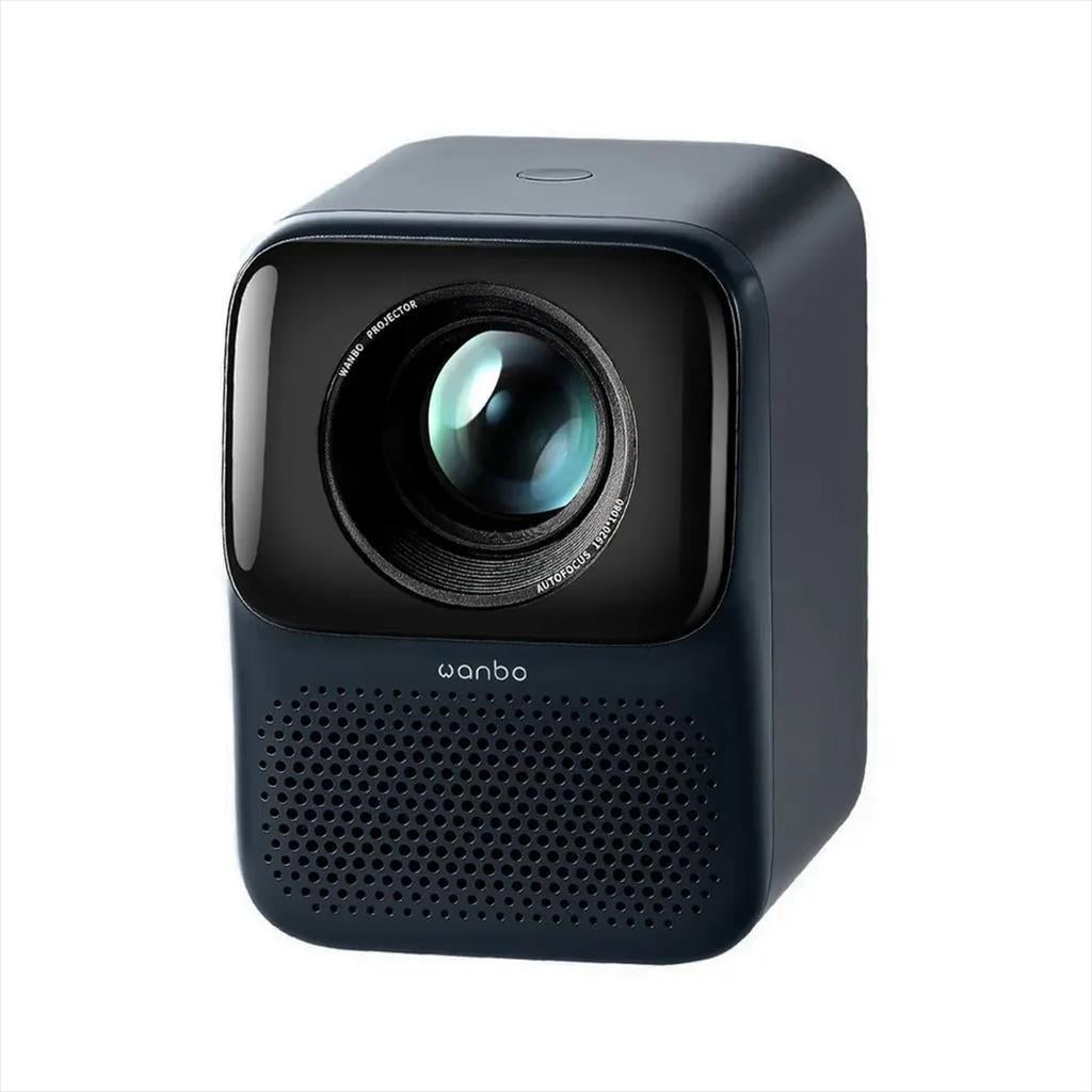 PROJECTOR WANBO T2 MAX NEW DARK BLUE Android 9.0,450Ansi FHD (1920x1080), 4:3, 16:9, HDMI, 2xUSB 2.0, WIFI 6, BT 5.0, 1GB RAM,16GB Storage, w/speakers