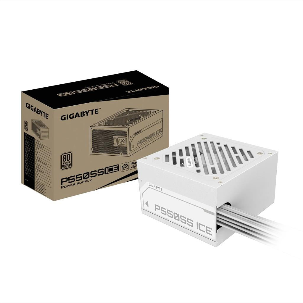 PSU 550W GIGABYTE P550SS ICE 80 PLUS SILVER, GP-P550SS ICE