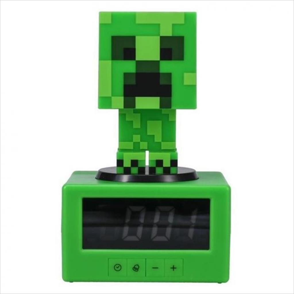 CLOCK PALADONE MINECRAFT - Creeper Icon Alarm , PP11369MCFV3