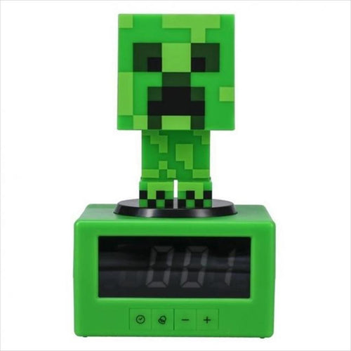 CLOCK PALADONE MINECRAFT - Creeper Icon Alarm , PP11369MCFV3